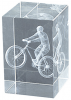 2100-11 Cycling Trophies glass CUB 8CM