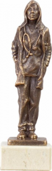 700002 Trophies Medical staff  21 Cm Bronce color